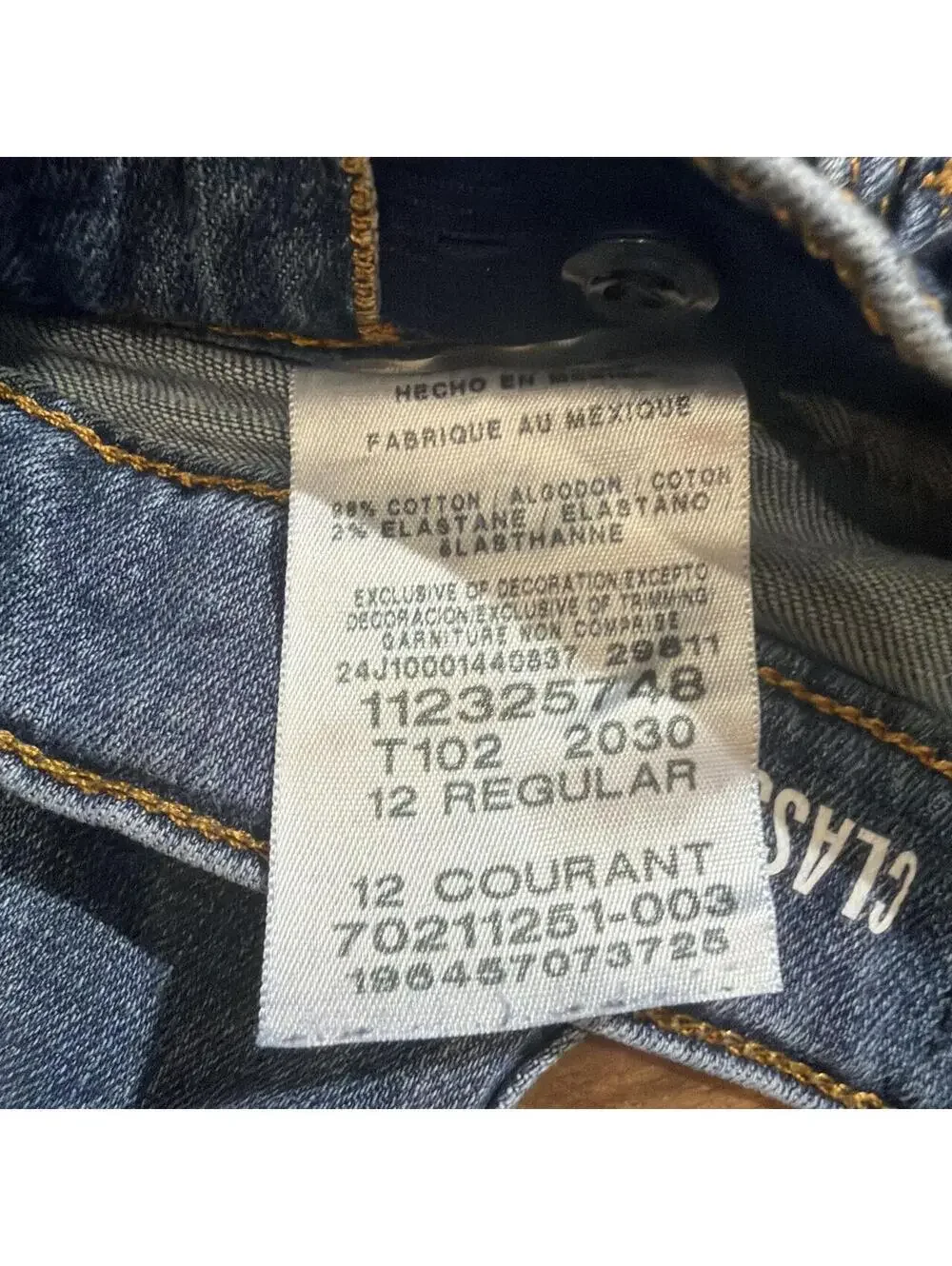 Wrangler Kid's Blue and Navy Jeans